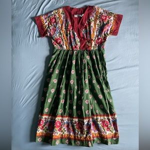 Vintage La Provence Pierre Deux French Boho Dress sold by Free People Large/L